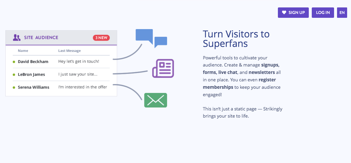 Strikingly Strikingly